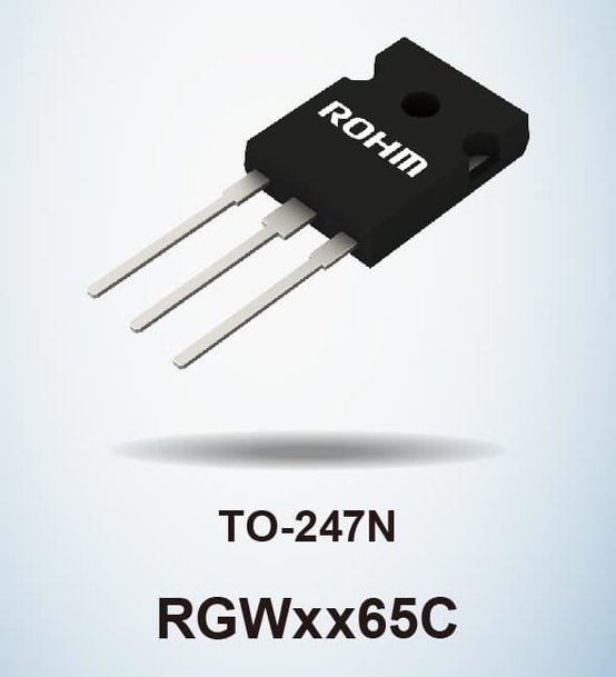 SiCダイオード内蔵IGBT(Hybrid IGBT)「RGWxx65Cシリーズ」を開発